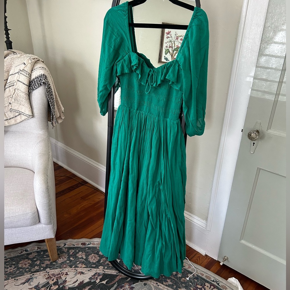 Free People Oasis MIDI Dress